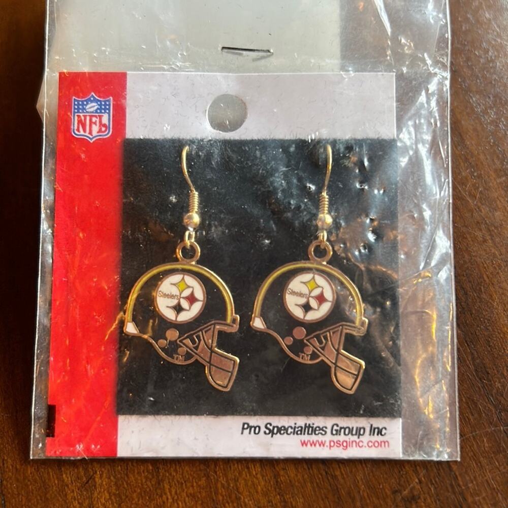 NFL Football Pittsburgh Steelers Earrings #153